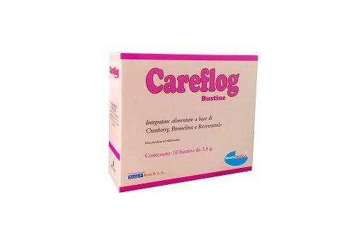 Careflog integratore per il benessere delle vie urinarie 10 bustine