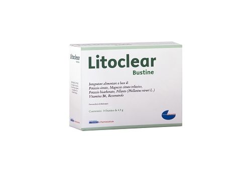 Litoclear integratore per l'apparato urogenitale 14 bustine