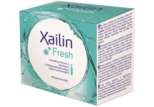 Xailin Fresh soluzione oculare lenitiva e lubrificante 30 flaconcini monodose