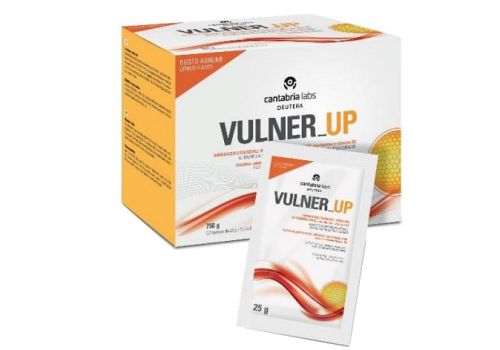 Vulner Up integratore per favorirre la riparazione tissutale in pazienti con piaghe da decubito 30 bustine