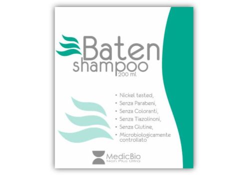Baten shampoo antiforfora con azione anticaduta 200ml