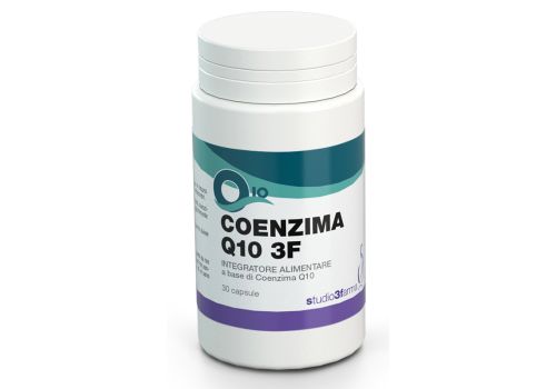 Coenzima Q10 3F integratore per ridurra la sensazione di fatica e per il benessere della pelle 30 capsule