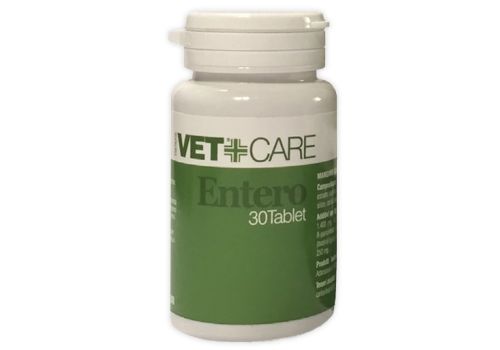 Vetcare Entero mangime complementare per il benessere intestinale di cani e gatti 30 compresse