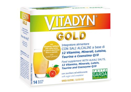 Vitadyn Gold integratore ad azione tonica 14 bustine