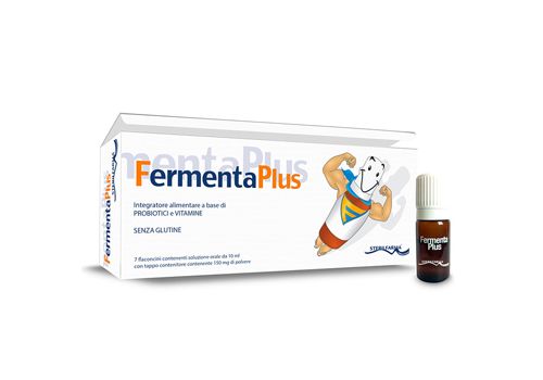 Fermenta Plus integratore di fermenti lattici 7 flaconcini 10ml