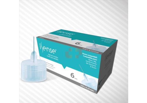 iSense ago per penna da insulina G32 6mm 100 pezzi