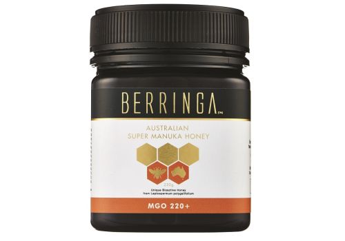 Berringa Miele Australiano Manuka MGO 220+ricostituente dolce bambini e adulti 250 grammi