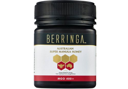 Berringa Miele Australiano Manuka MGO 400+ricostituente dolce bambini e adulti 250 grammi