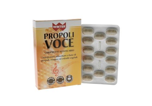 WINTER PROPOLI VOCE 30CPR MASTICABILI