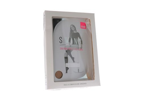 MEDI SWING GAMBALETTO CONTENITIVO PUNTA  APERTA COLORE CARNE TAGLIA 5