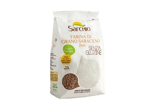 Sarchio farina di grano saraceno fine senza glutine 500 grammi