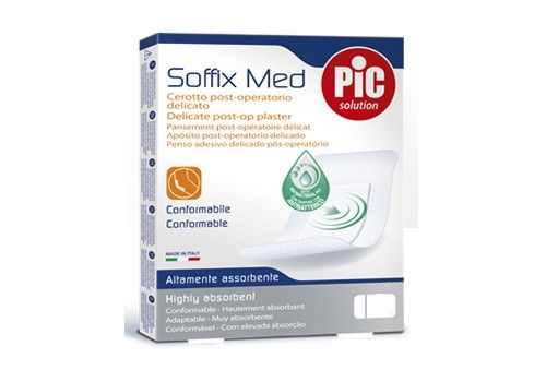 Pic Soffix Med cerotto post-operatorio delicato 30x10cm 3 pezzi