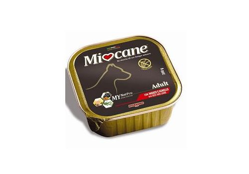 Miocane Adult cibo umido con manzo e agnello per cani 300 grammi