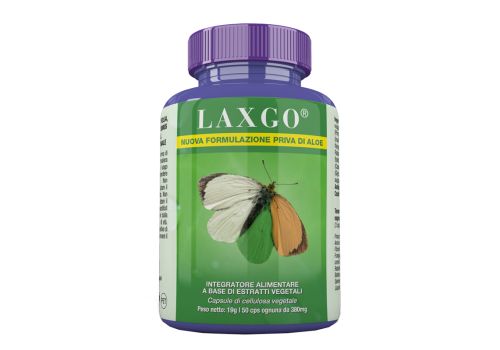 Laxgo integratore per la stitichezza 50 capsule