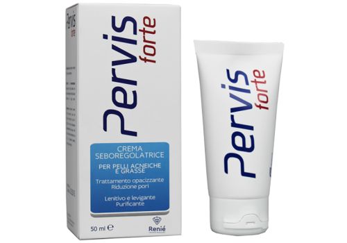 Pervis Forte crema seboregolatrice per pelli acneiche e grasse 50ml