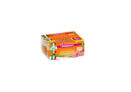 Plasmon pollo vitello omogeneizato 4 x 80 grammi