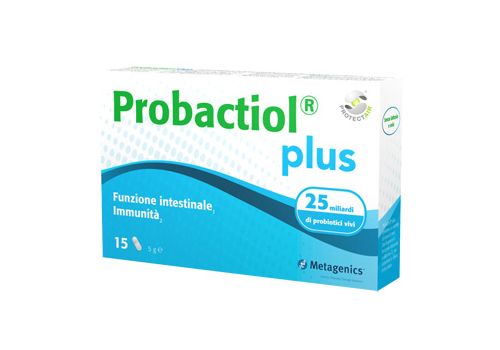 Probactiol Plus integratore per il benessere dell'intestino e del sistema immunitario 15 capsule