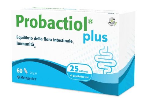 Probactiol Plus integratore per il benessere dell'intestino e del sistema immunitario 60 capsule
