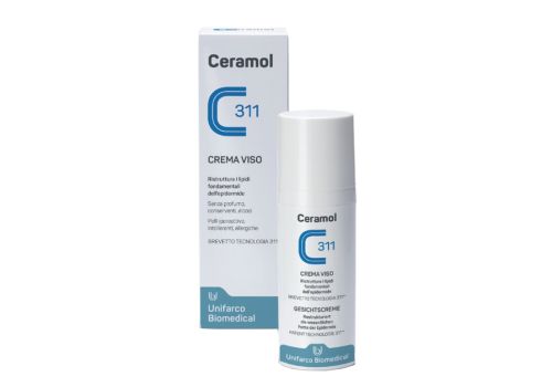 Ceramol 311 crema viso nutriente e lenitiva 50ml