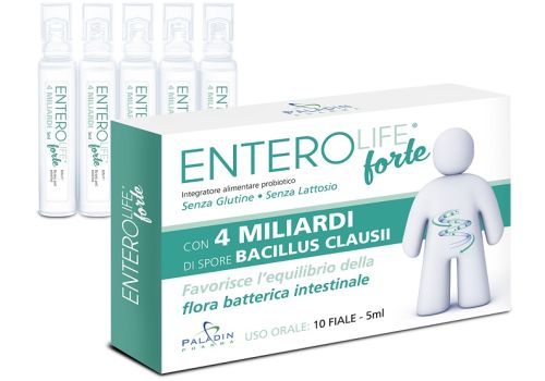 ENTEROLIFE FORTE 4 MILIARDI 10 FLACONCINI