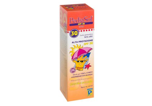 Pediasol spf 30 latte solare protettivo per bambini spray 150ml