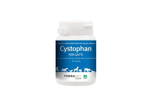Cystophan mangime complementare per la funzionalità delle vie urinarie del gatto 30 capsule