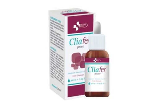 Cliafer integratore a base di ferro gluconato gocce orali 20ml