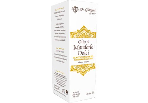Olio di mandorle dolci nutriente 125ml