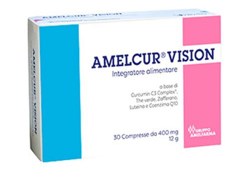 Amelcur vision integratore per il benessere della vista 30 compresse