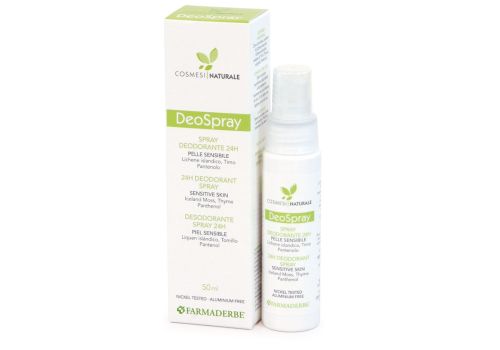 Farmaderbe deo fragranza fresca e lunga durata spray 50ml