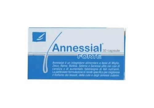 Annessial Forte integratore per il benessere di pelle capelli e unghie 30 capsule