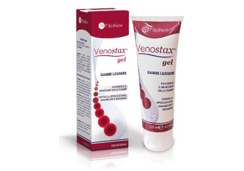 Venostax gel formula leggera per gambe leggere 125ml