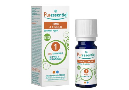 Puressentiel Timo a Timolo olio essenziale biologico 5ml