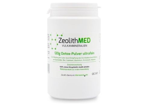 Zeolithmed detox polvere ultrafine 120 grammi
