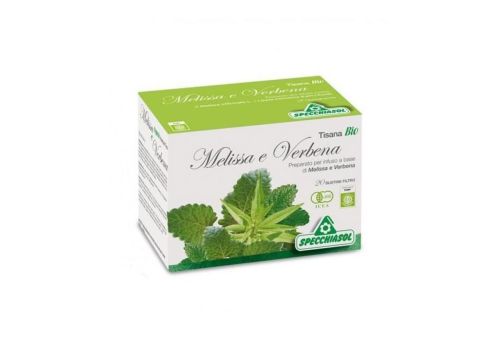 Melissa e Verbena tisana bio 20 bustine filtro