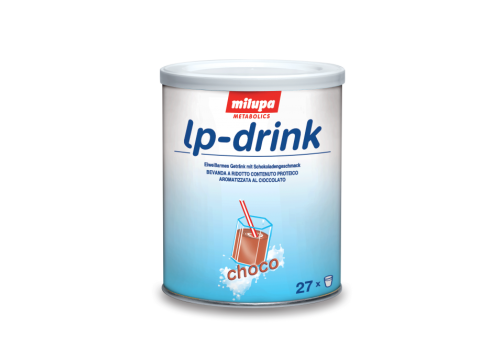 Lp-drink bevanda a ridotto contenuto proteico aromatizzata al cioccolato 375 grammi