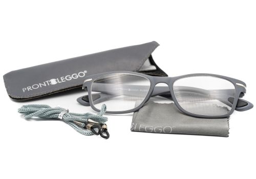 PRONTOLEGGO MOD.RUBBER GRIGIO +1.50