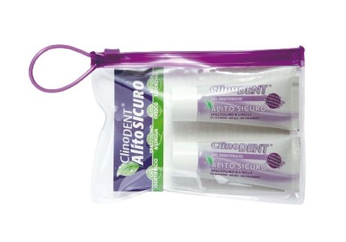 Clinodent gel dentifricio per alito fresco e igiene orale 2 x 20ml