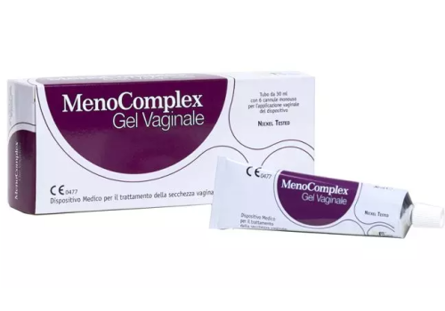 Menocomplex gel per la secchezza vaginale con 6 applicatori 30ml