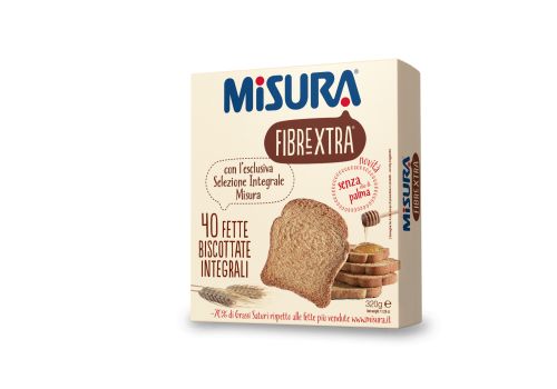 Misura fibre extra fette biscottate 100% integrali 320 grammi