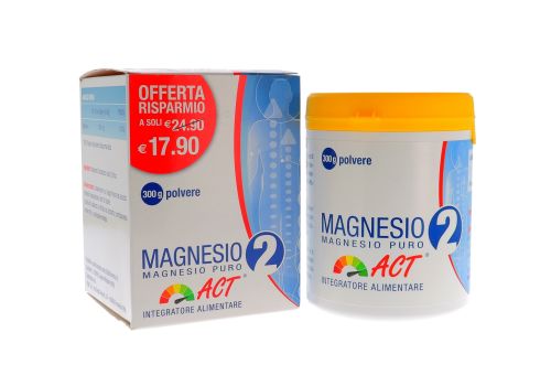 MAGNESIO 2 ACT MAGNESIO PURO 300G