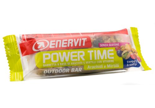 ENERVIT POWER TIME BARRETTA ARACHIDI E MIRTILLI 30 GRAMMI