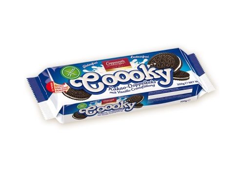 Coppenrath Coooky biscotti con cacao senza glutine 300 grammi