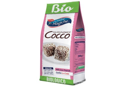 Farina di fiocchi grattuggiati di cocco 250 grammi