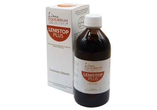 Lenistop Plus integratore per la regolarità del transito intestinale soluzione orale 200ml