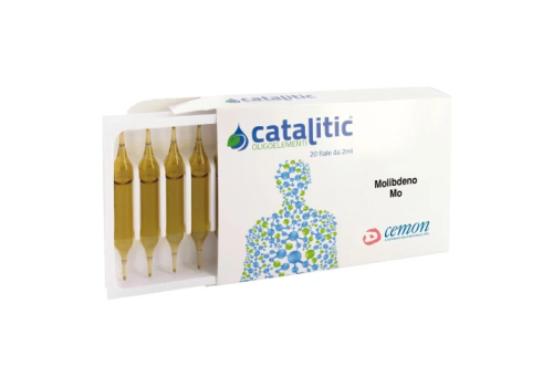 Catalitic Molibdeno Mo 20 fiale bevibili 2ml