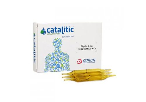 Catalitic Oligastro C Ass Mn-Co-Zn-Cu-Mg-K-Li 20 ampolle bevibili