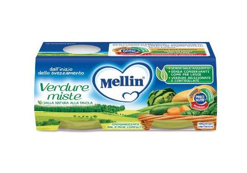 MELLIN OMOG VERDURE 2X80G