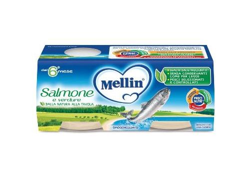 MELLIN OMOG SALMONE 2X80G