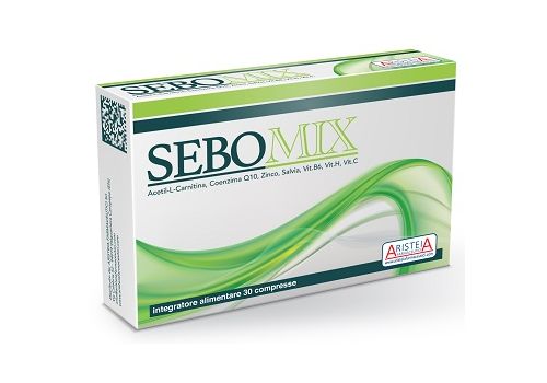 Sebomix integratore per il benessere di pelle unghie e capelli 30 compresse